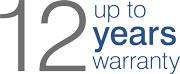 bis zu 12 Jahre Garantie